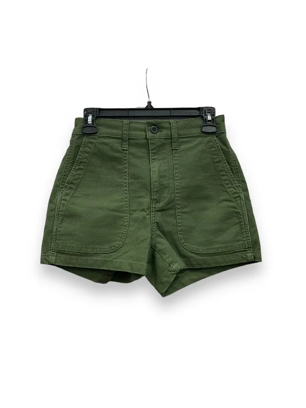 Green Shorts Madewell, Size 0