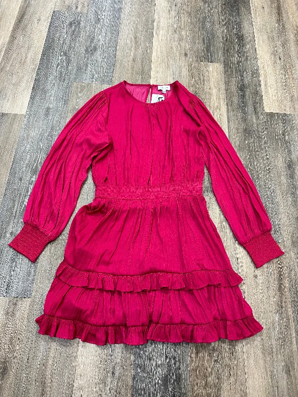 Dress Casual Short By Evereve In Pink, Size: L