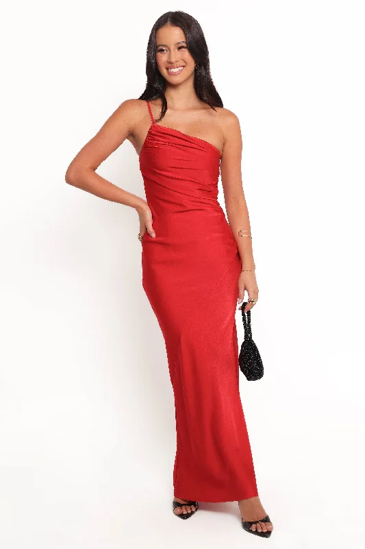 Safir Maxi Dress - Red